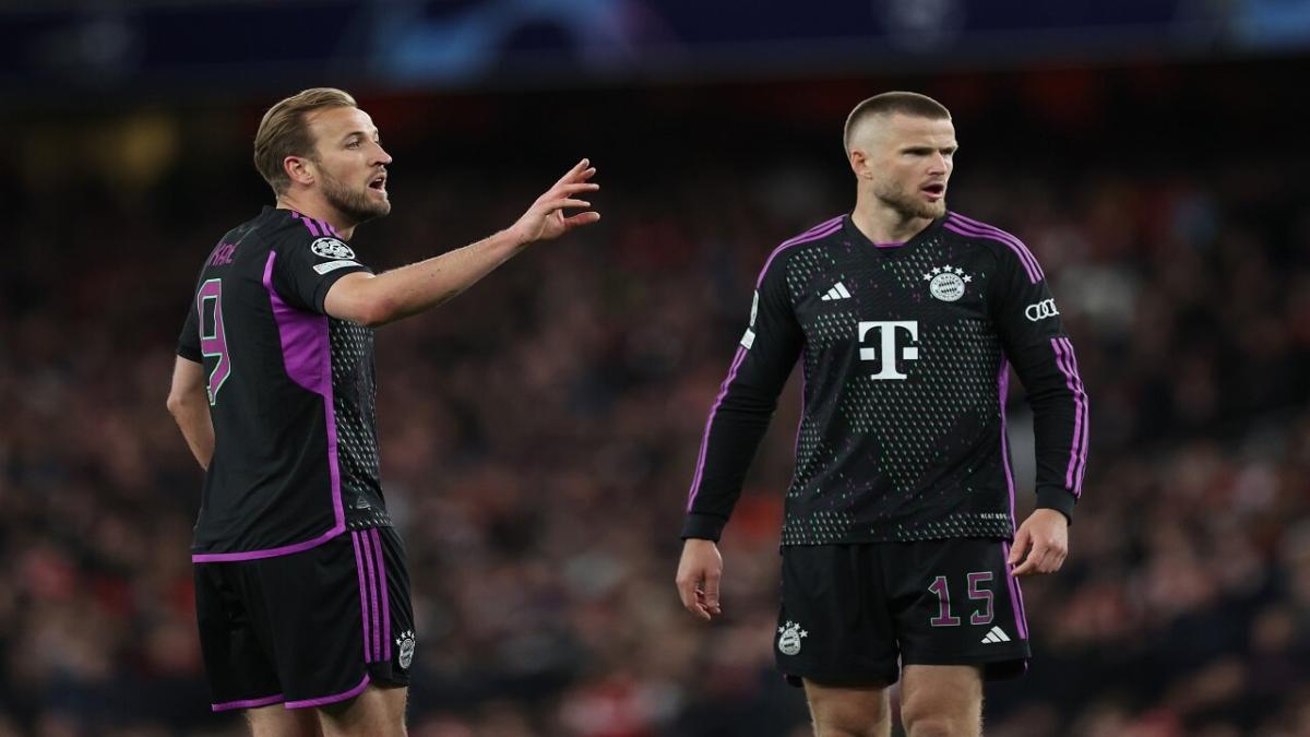 Harry Kane and Eric Dier playing for Bayern Munich